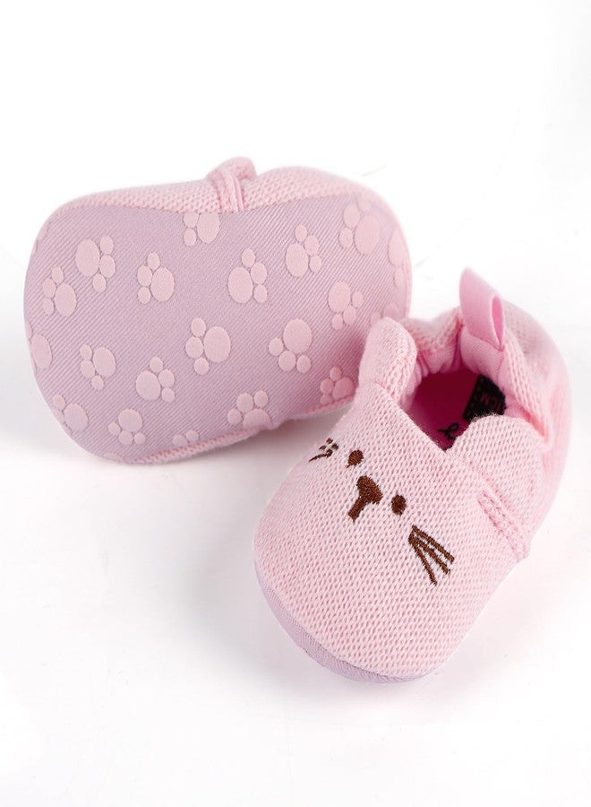 BABESIDE Baby Doll Shoes for 20-26 Inch Dolls, Reborn Baby Doll Shoes with Cute Paw Patterns fit Realistic Baby Doll Girls, Only Pink Reborn Dolls Shoes - Image 2